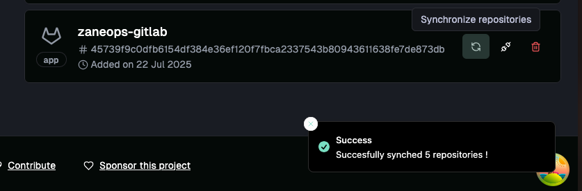Sync GitLab repositories
