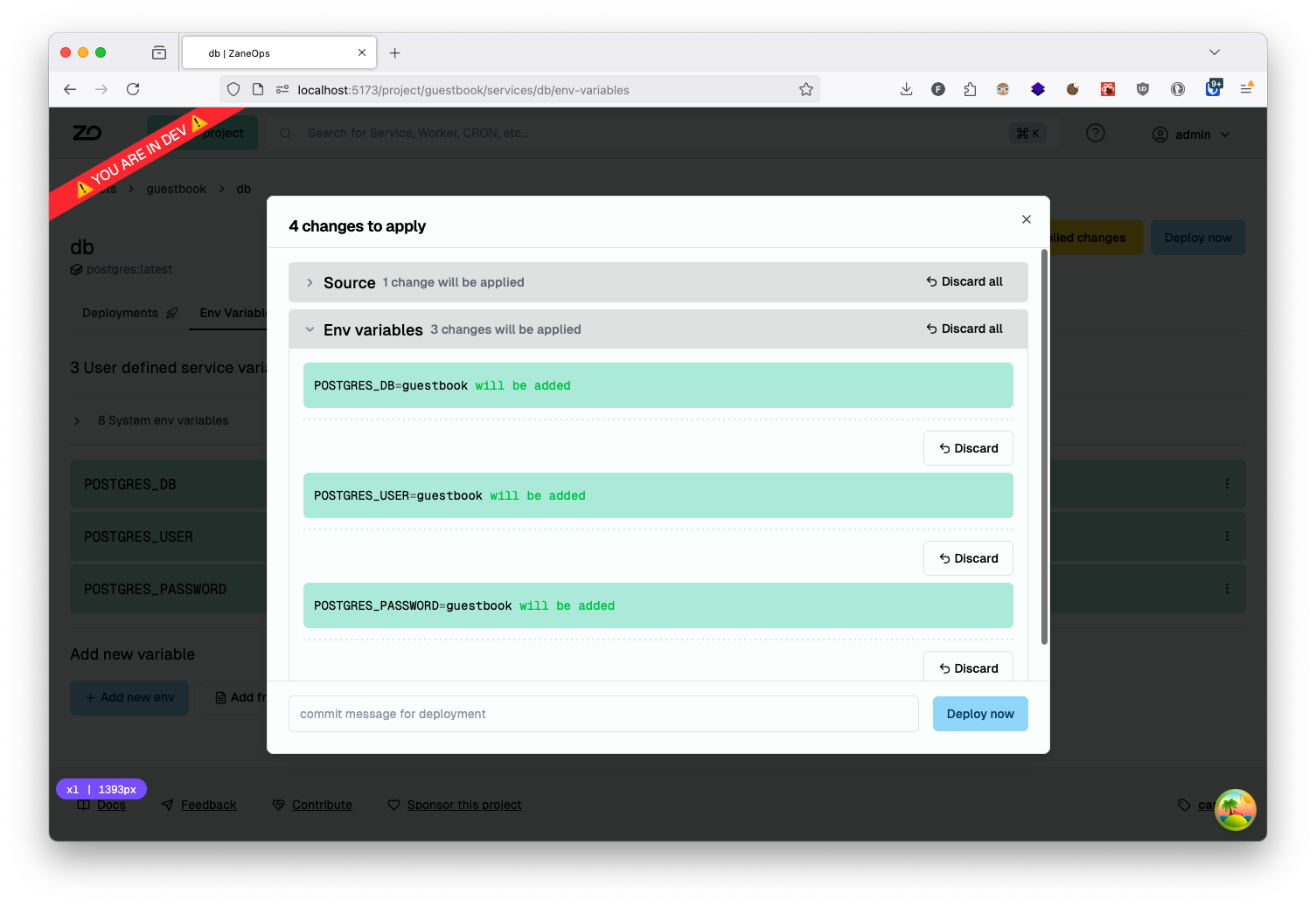 Reviewing PostgreSQL configuration changes